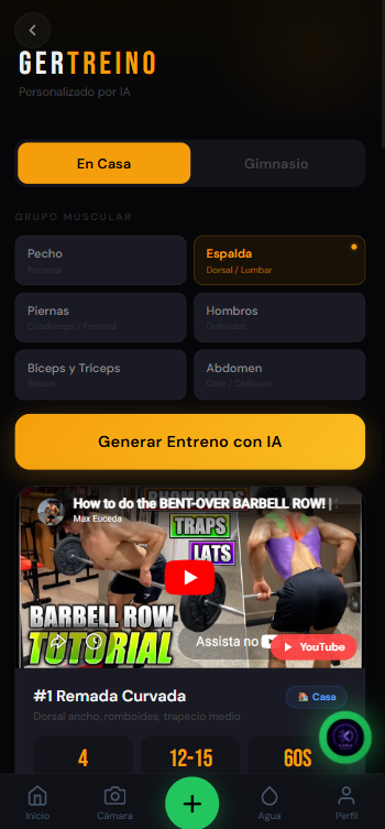 Entrenamientos FitFlow AI